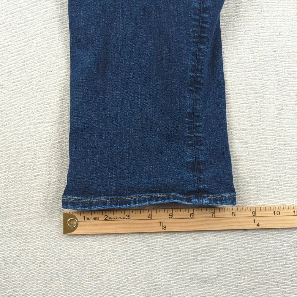 American Eagle Jeans Mens 30x30 Blue Original Boot Cut Western Cowboy Distressed